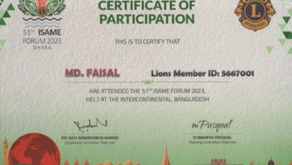 51st ISAME Forum 2023, Dhaka