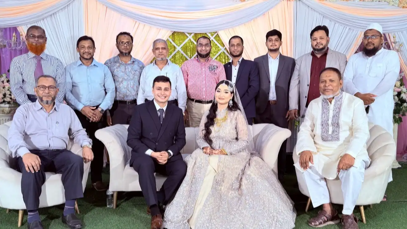 লিও ফারাবির বিবাহ অনুষ্ঠানে