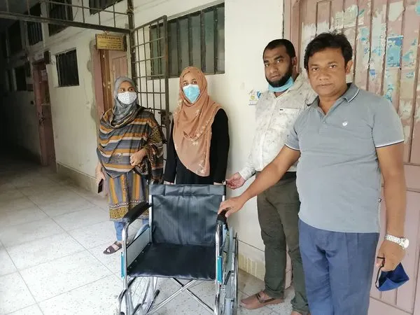 20 তম হুইল চেয়ার প্রদান, ৥মাদার তেরেসা মানবসেবা সোসাইটি