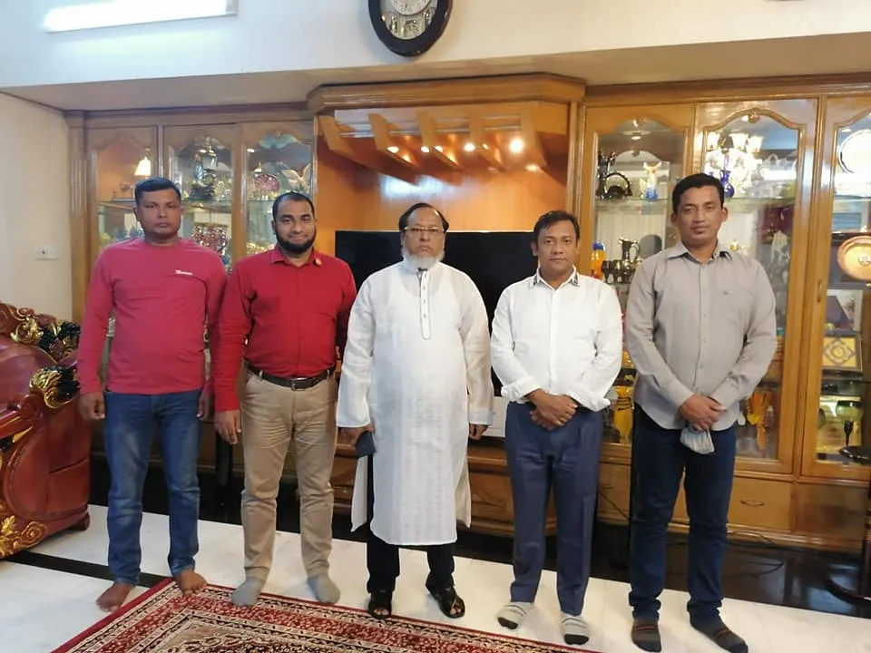 আলহাজ্ব গণি আহম্মদ সাহেবের সাথে সাক্ষাত