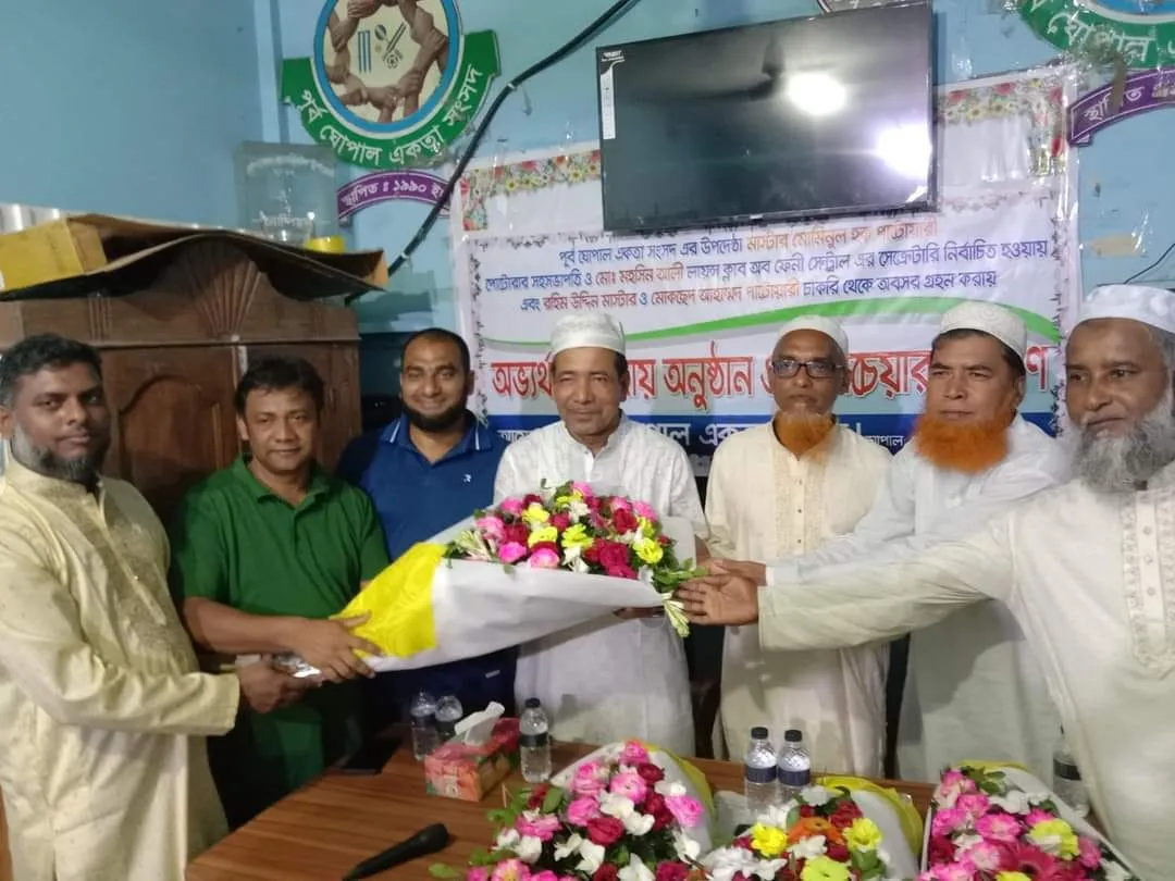 ৪ উপদেষ্টাকে সংবর্ধনা ও হুইলচেয়ার বিতরণ।