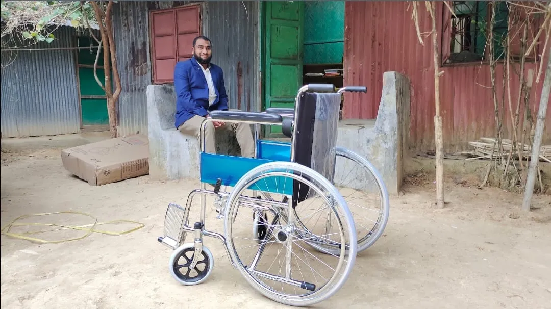 যার দুটি পা নেই, সেই বুঝে এটা কি দরকার।